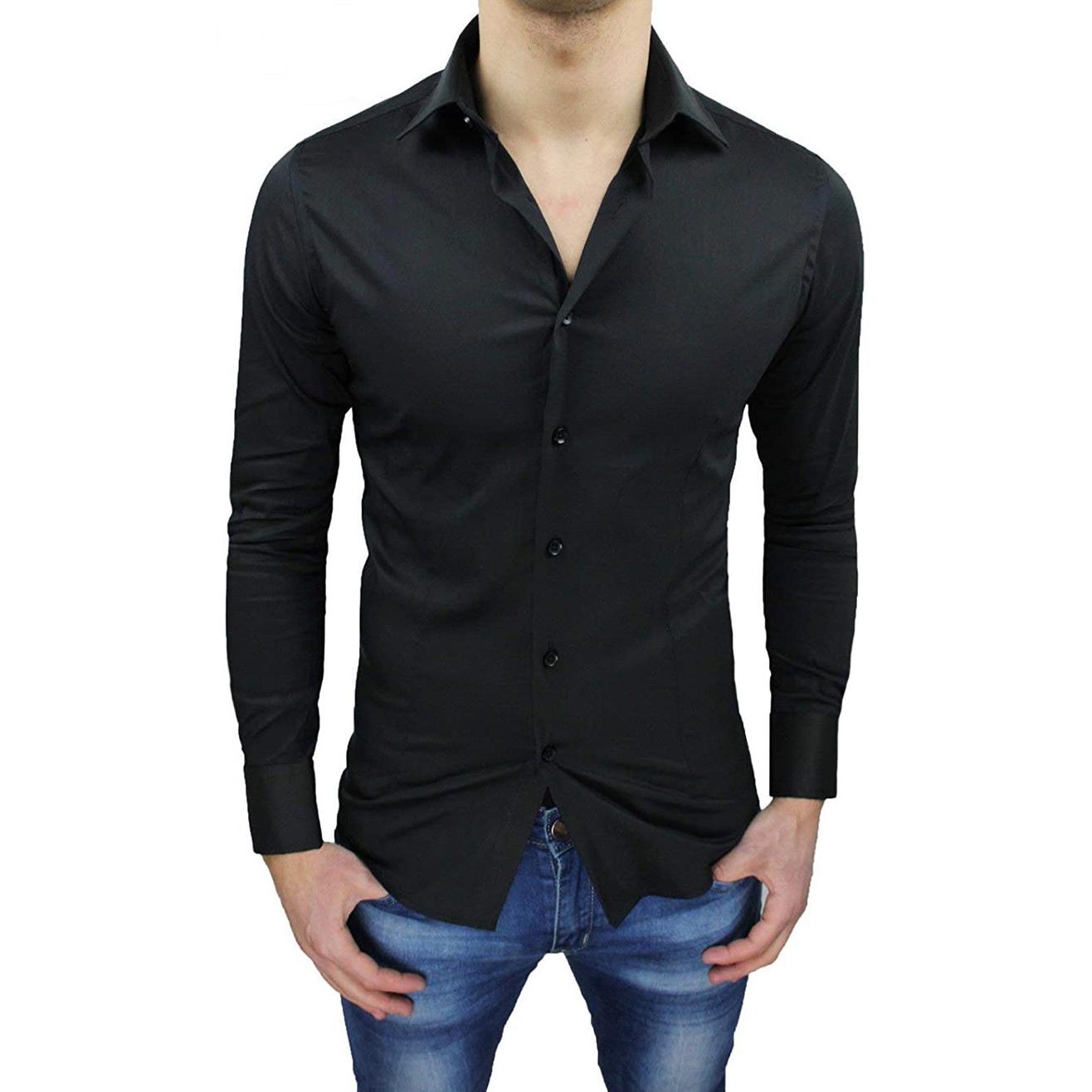 Shirt Slim Fit - Black