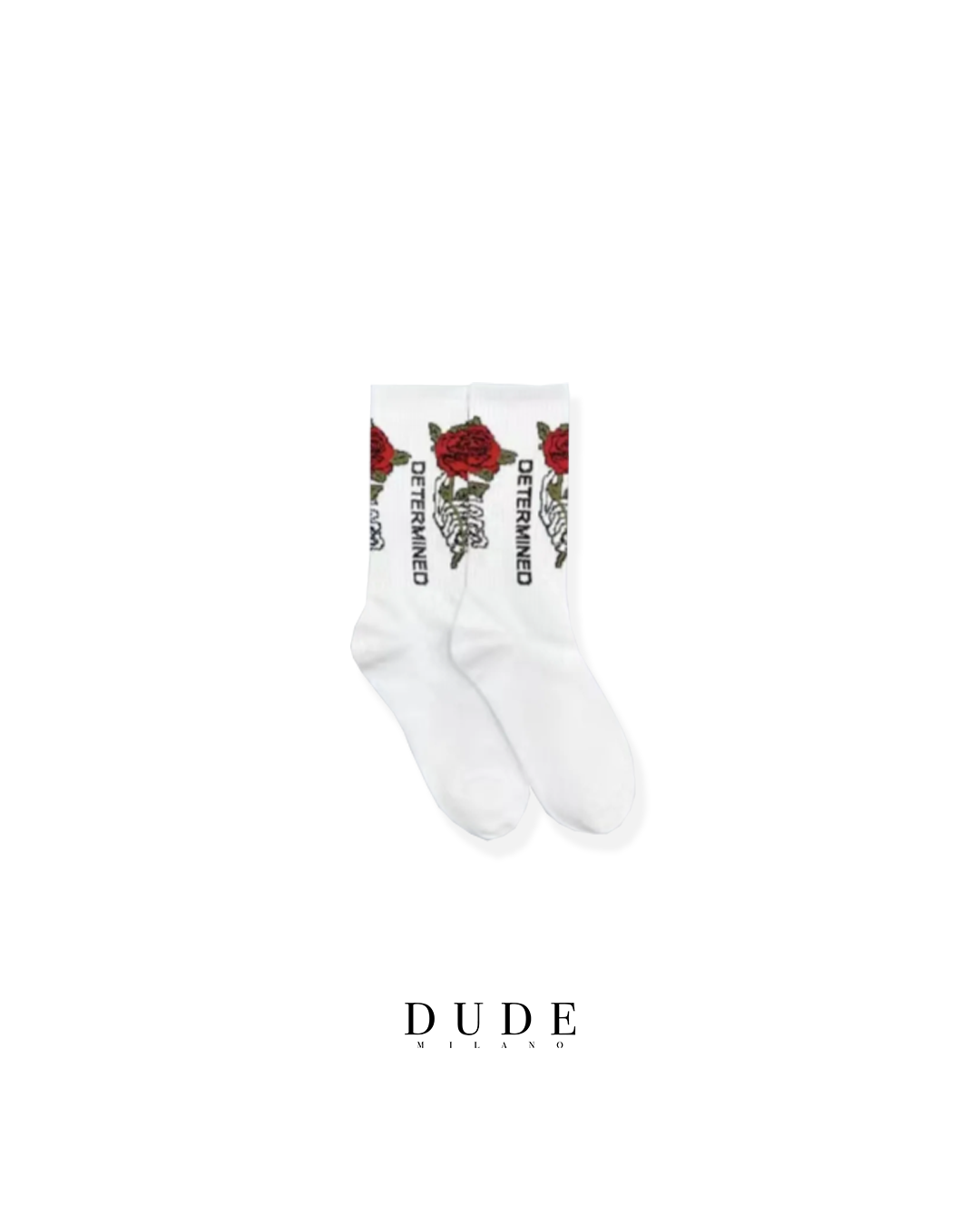 Socks - DETERMINED WHITE